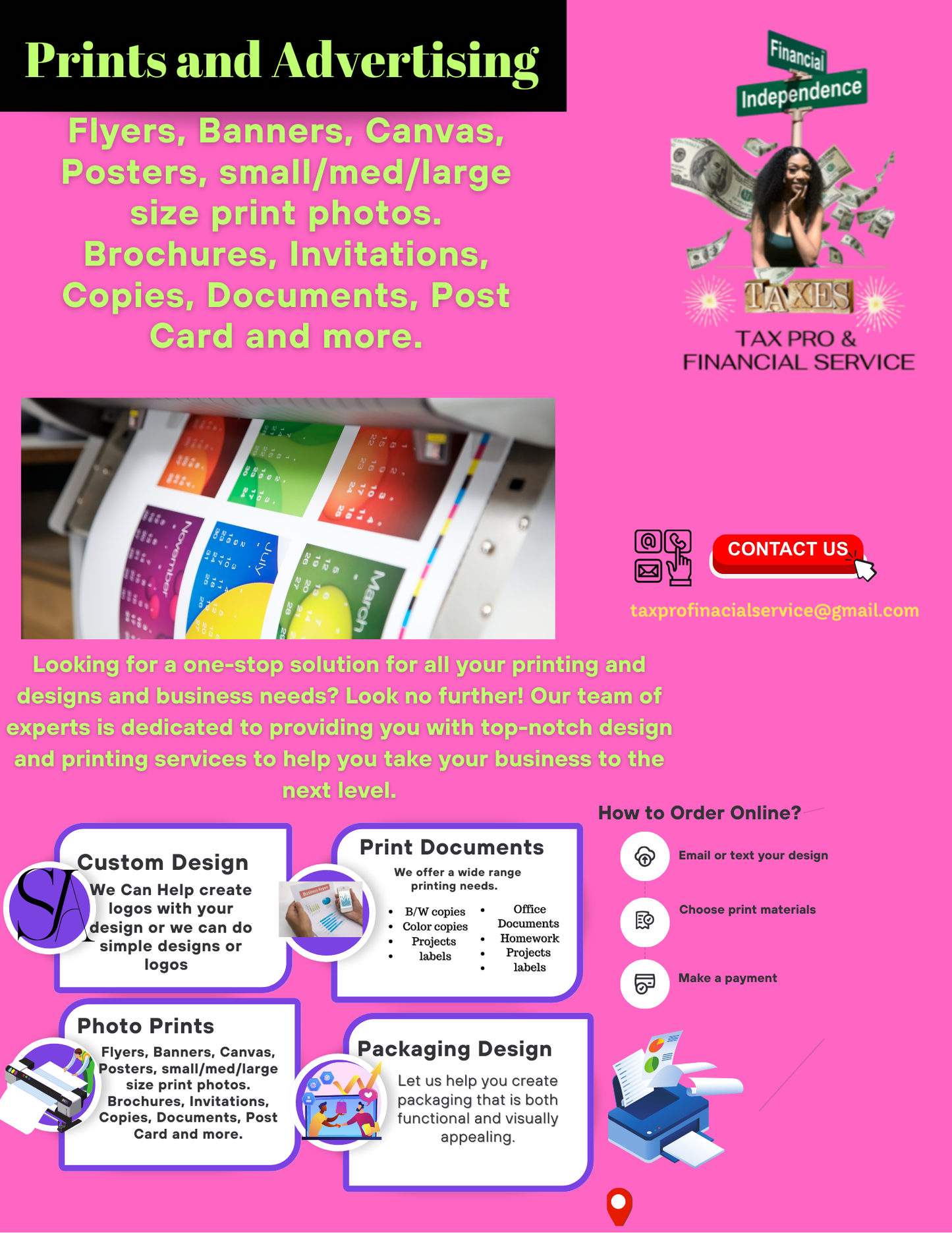 Custom Print Solutions (Consultant)